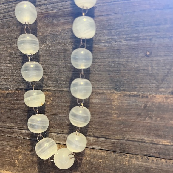 Hand Crafted Jewelry - VINTAGE beautiful smokey Quartz beaded necklace